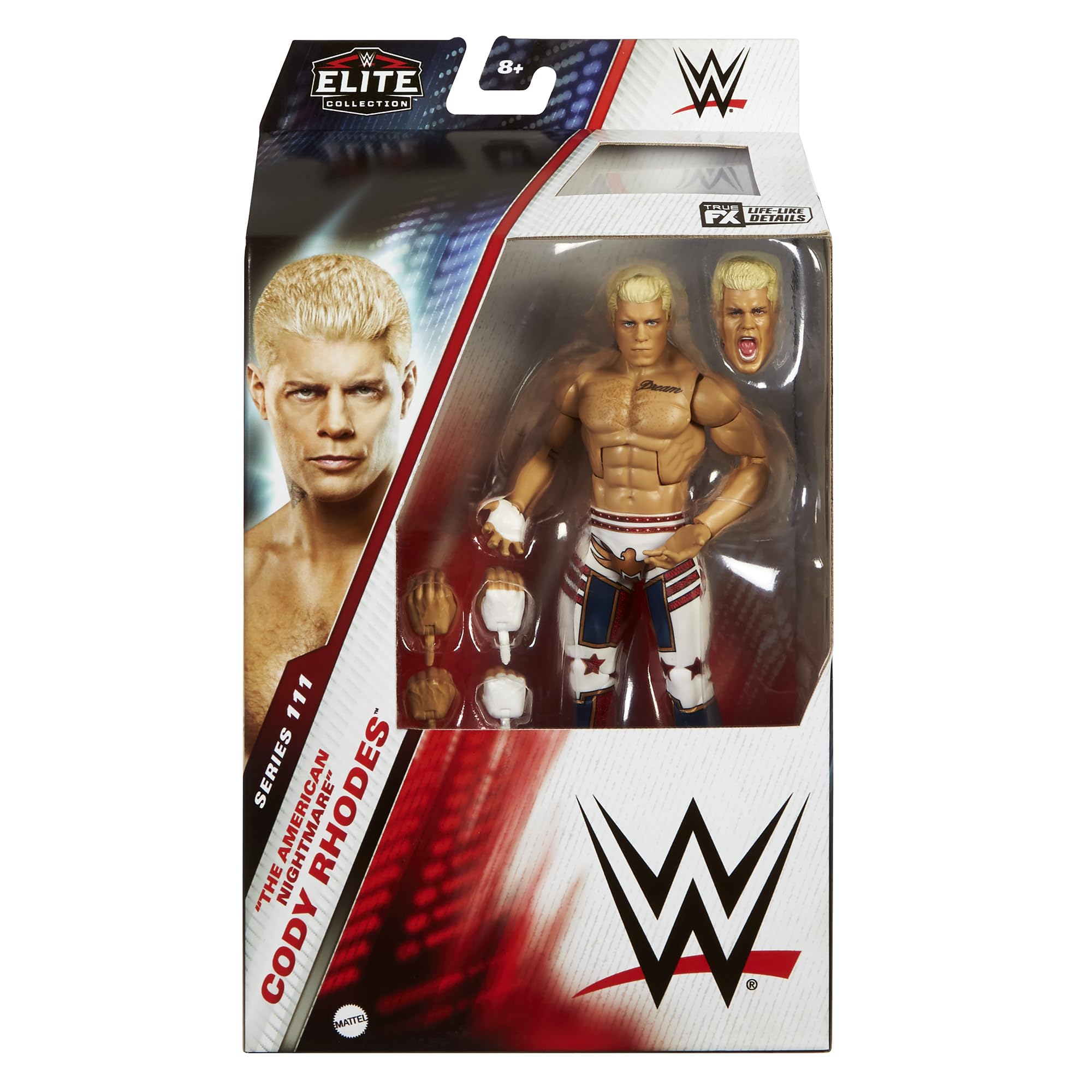 Cody Rhodes - WWE Elite 111 Toy Wrestling Action Figure, Figures